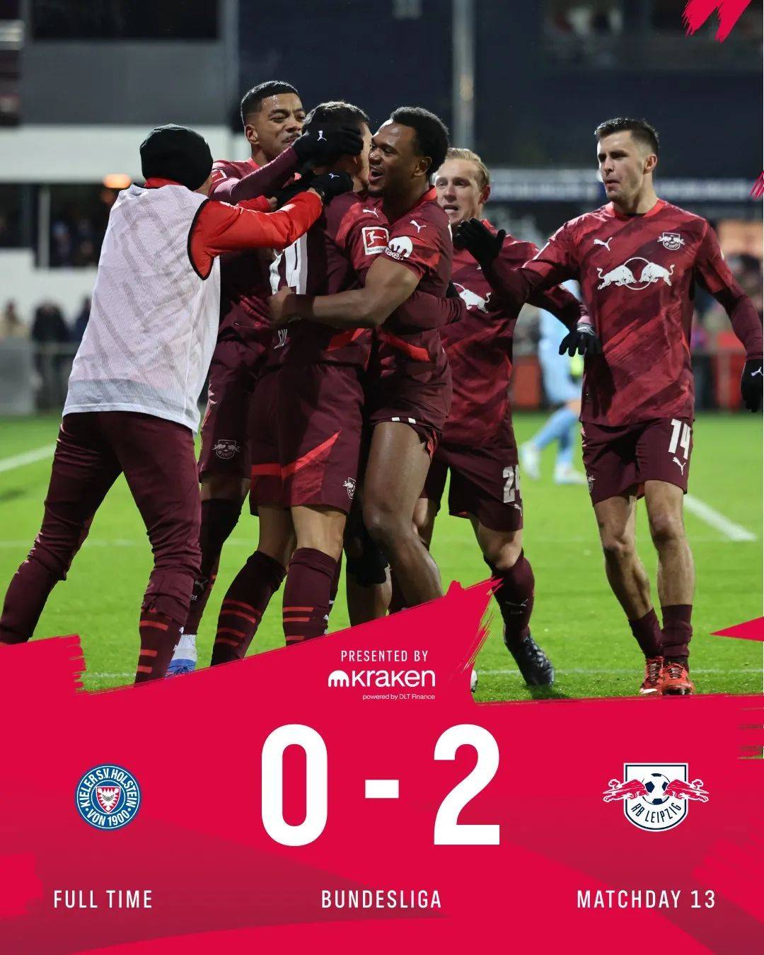 莱比锡红牛大胜希克和海伦芬，冲至榜首的简单介绍