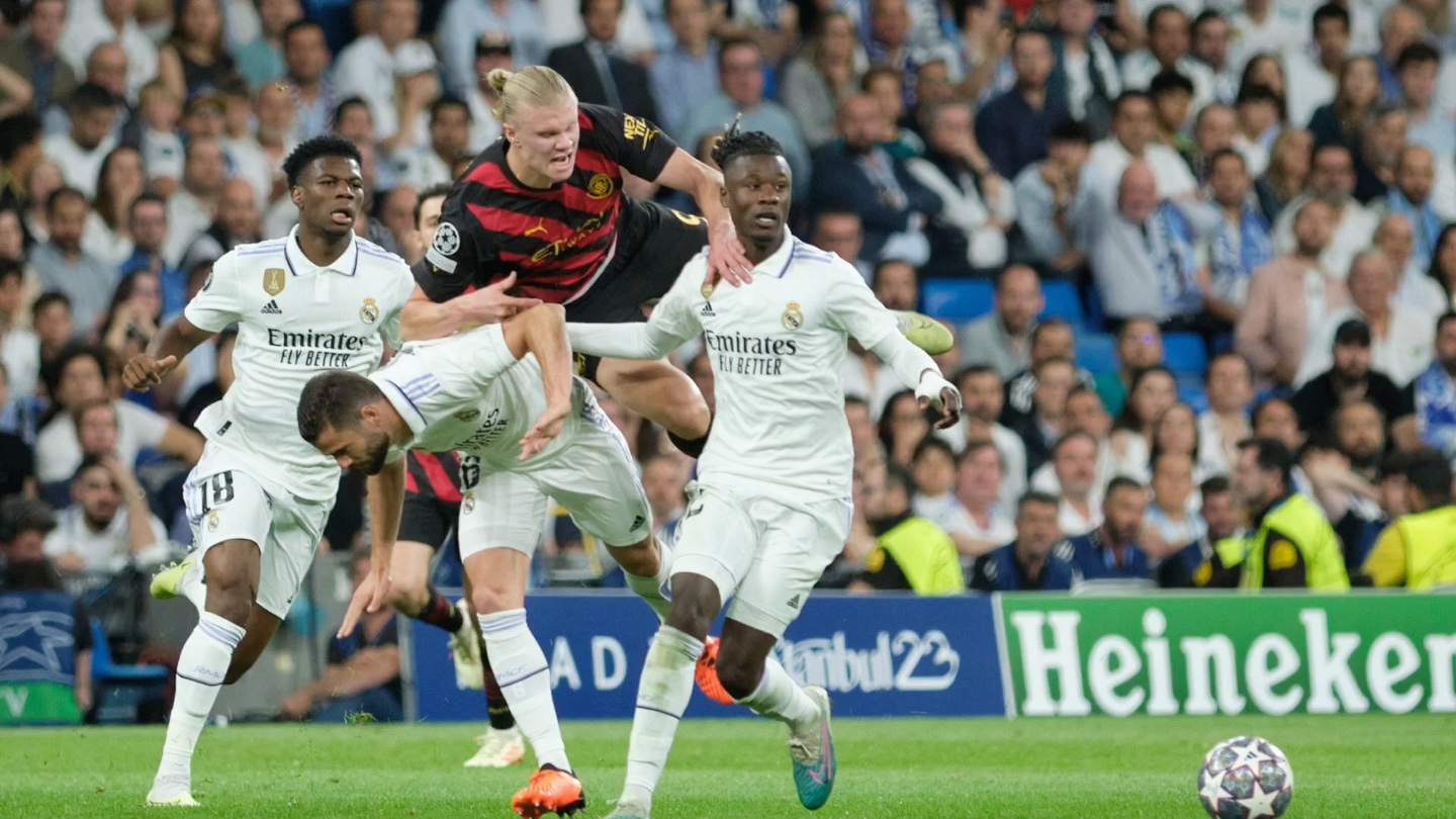 皇家马德里对阵曼城,顽强战平对手 皇家马德里对阵曼城,顽强战平对手