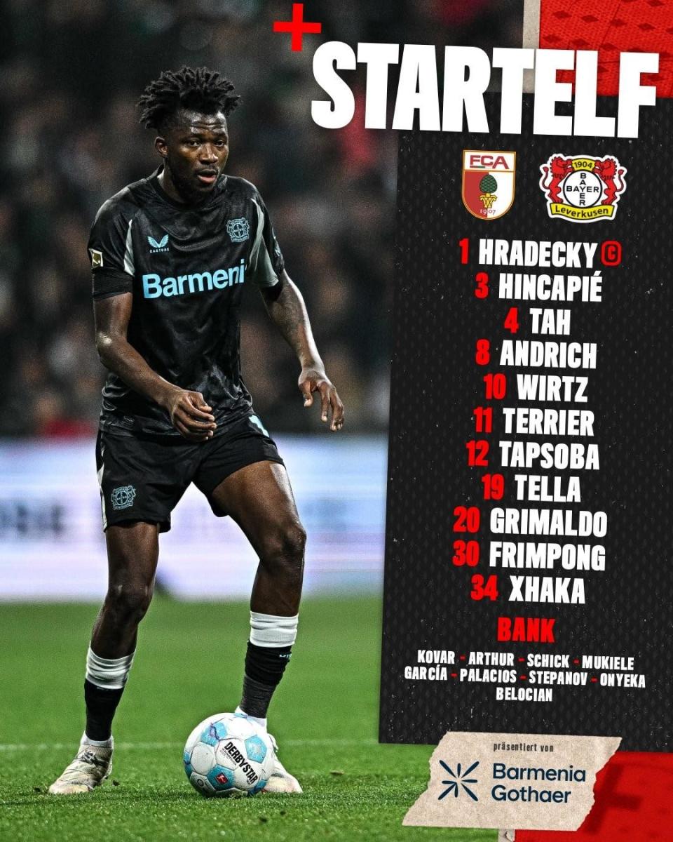 奥格斯堡主场负于勒沃库森,遭受打击 奥格斯堡主场负于勒沃库森,遭受打击